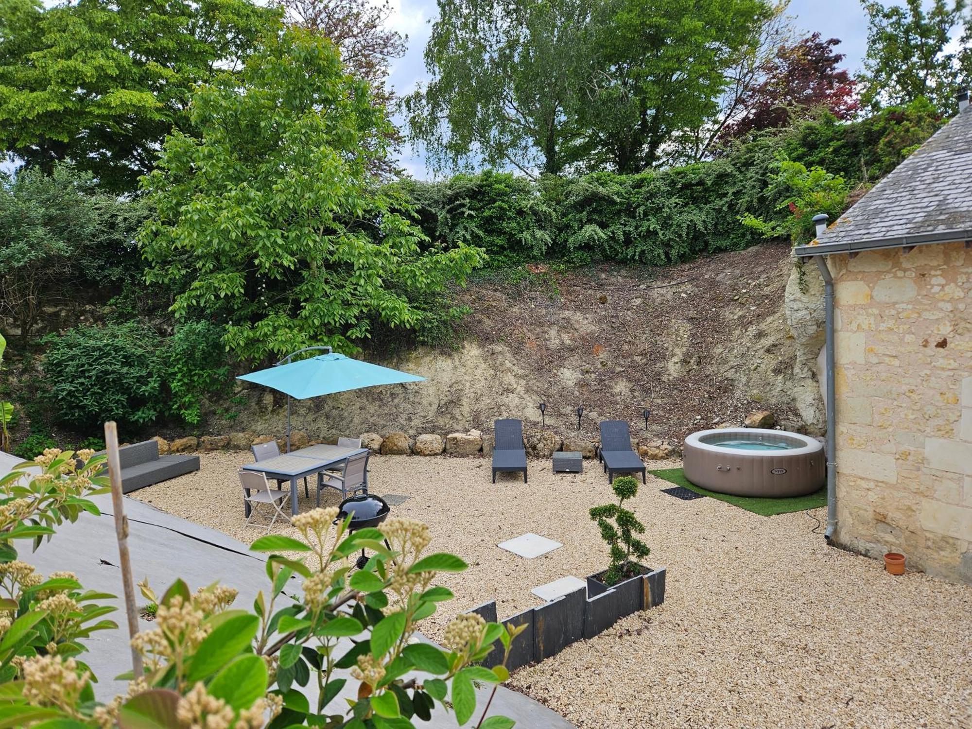 Maison 2-3 Pers Semi-Troglodyte Angers-Saumur Louresse-Rochemenier Bagian luar foto